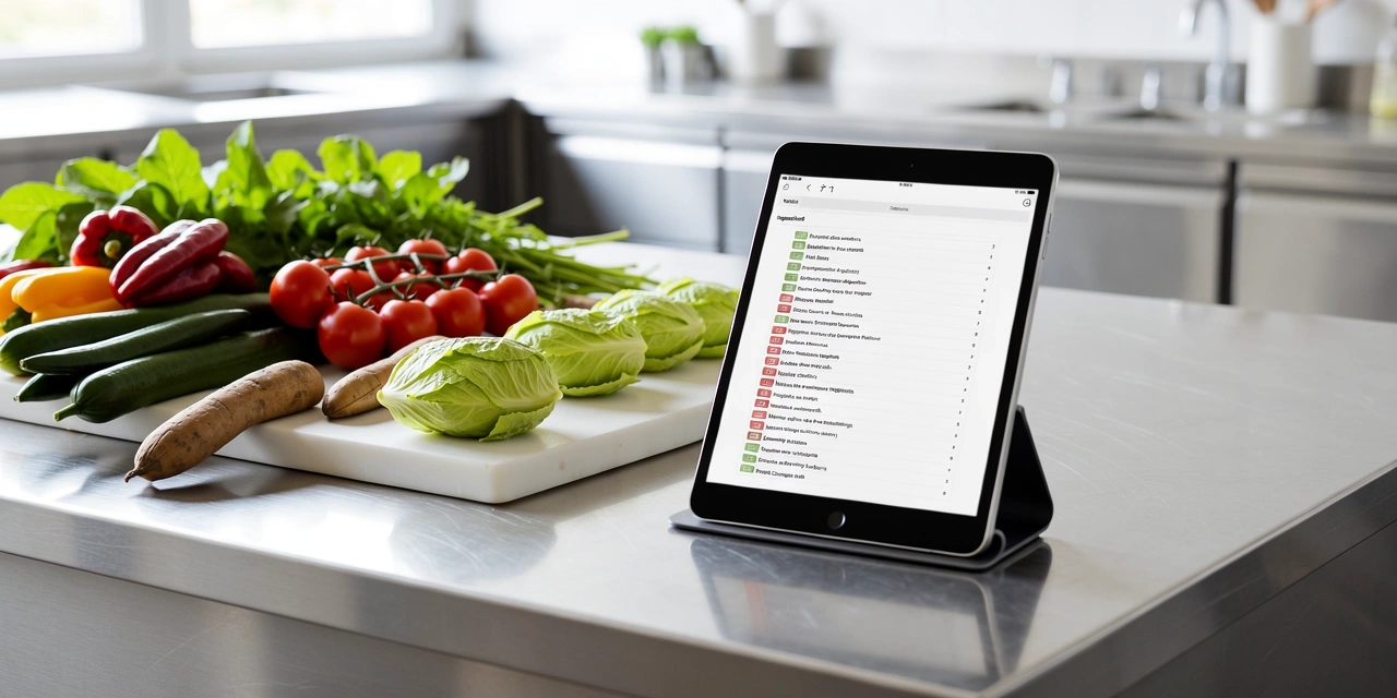 Digital kitchen management